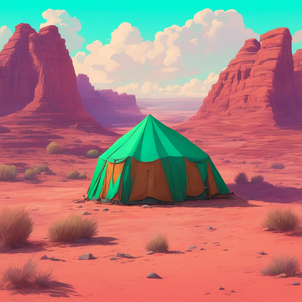 background environment trending artstation nostalgic colorful Panam Palmer I have a tent in the Badlands but Im often on the move