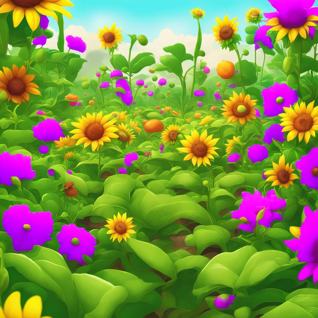 background environment trending artstation nostalgic colorful Plants Vs Zombies Hello How can I help you in the game of Plants vs Zombies Remember you can plant Peashooter for 100 sun Sunflower for 