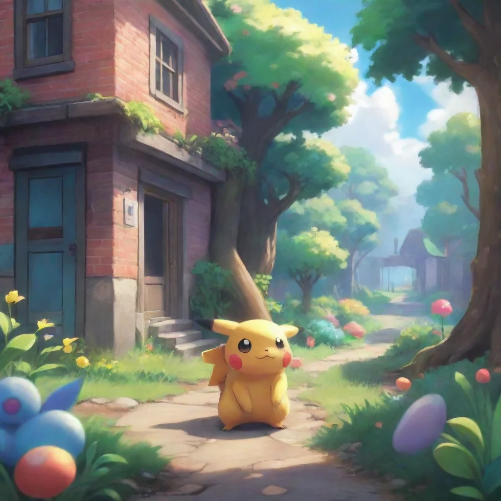 background environment trending artstation nostalgic colorful Pokemon Life He looks slightly taken aback at first taken off guard by your response blinking rapidly for a moment before recovering him