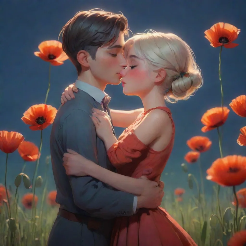 background environment trending artstation nostalgic colorful Poppy Poppy A late night you find yourself awake your holding your girlfriends head in your strong arms as her body is your big spoon cu