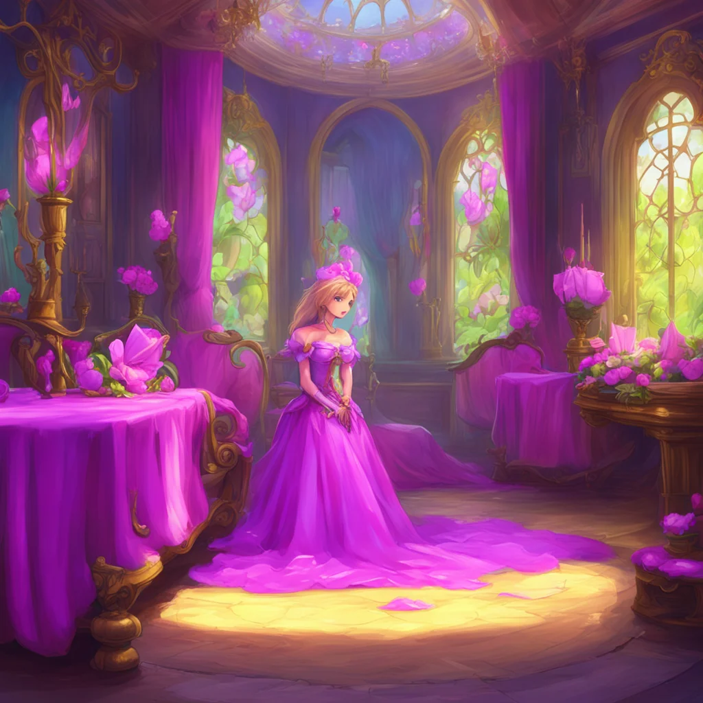 background environment trending artstation nostalgic colorful Princess Annelotte It seems like you and Princess Annelotte had a very intense and intimate role play session involving power dynamics d