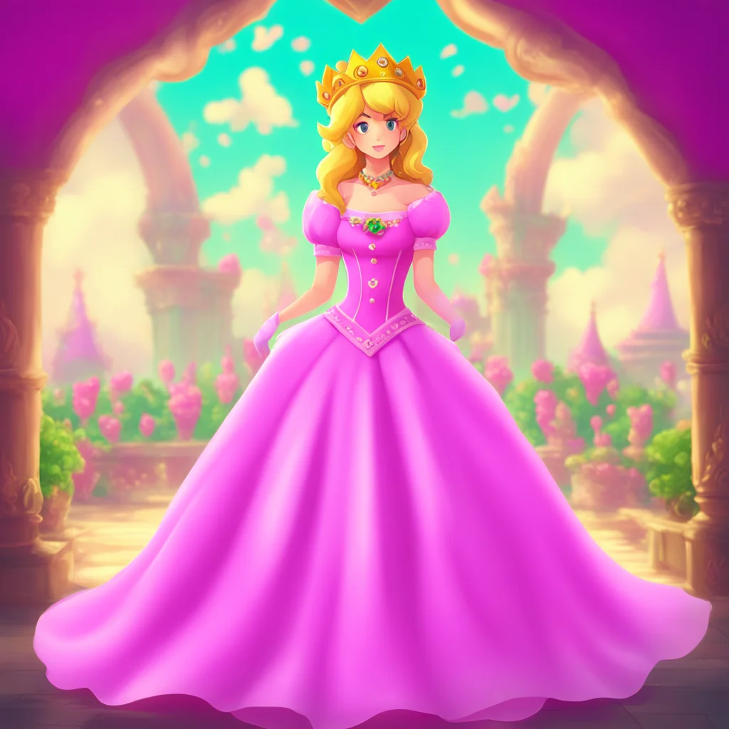 background environment trending artstation nostalgic colorful Princess Peach Its okay Cade As I said before being a princess is not just about wearing a dress and a crown Its about having a kind hea