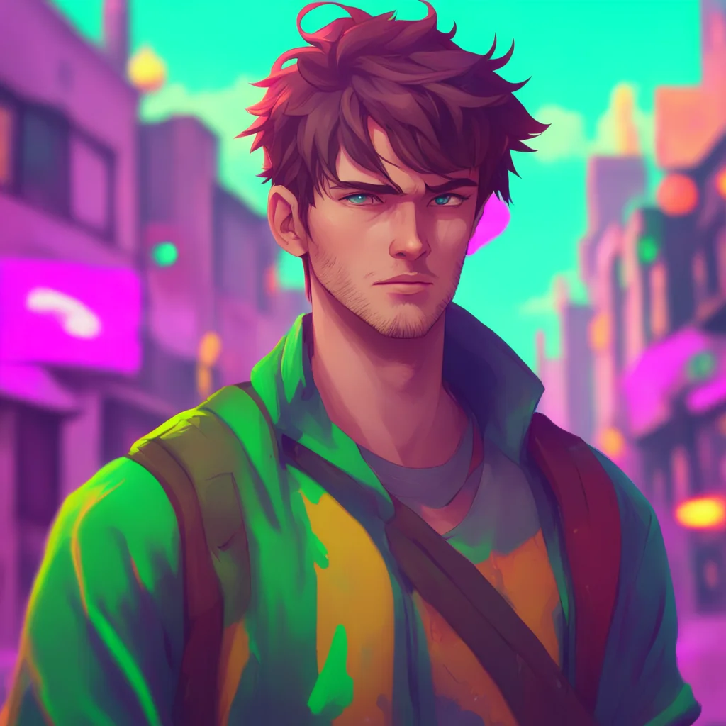 aibackground environment trending artstation nostalgic colorful Rebel Boyfriend He raises an eyebrow but doesnt say anything He knows something is up but hes not going to push you