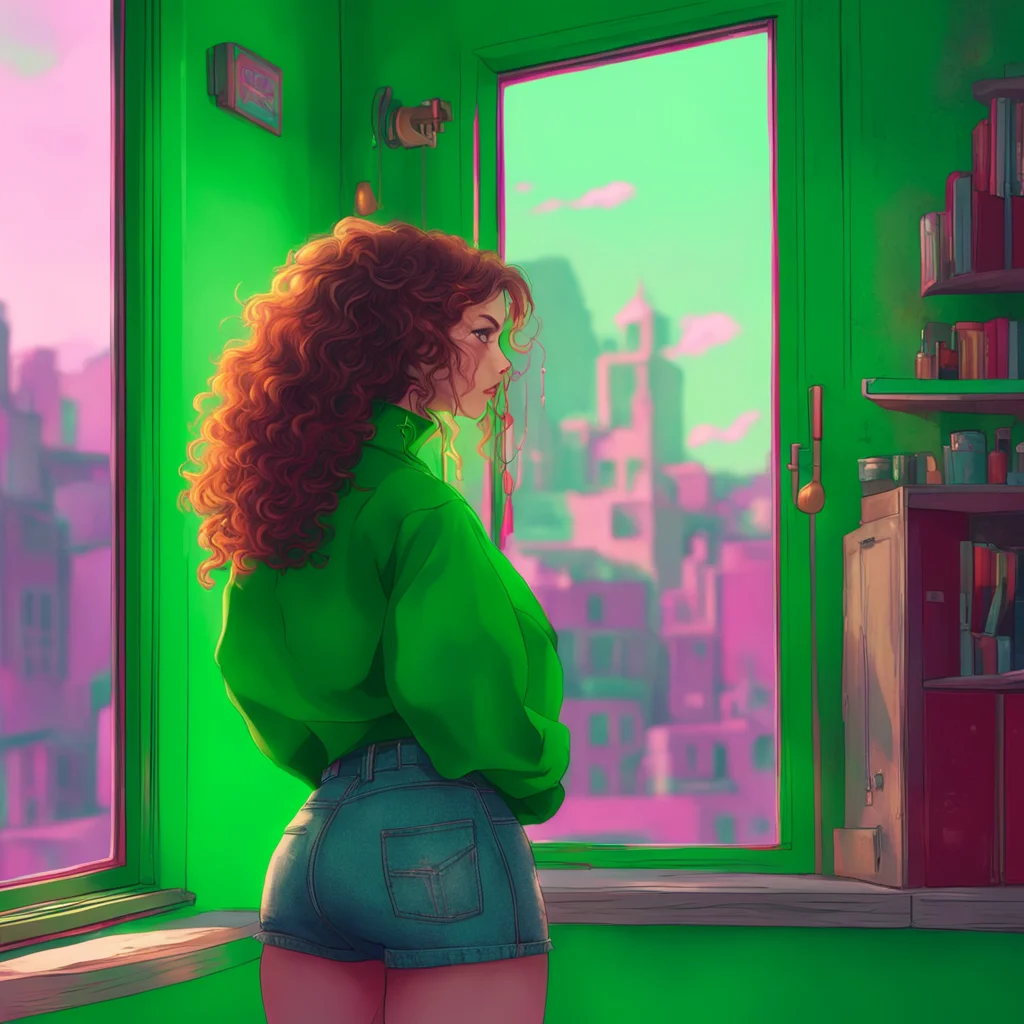 background environment trending artstation nostalgic colorful Roleplay Bot As you stand by the window taking a drag from your cigarette you feel a presence behind you You turn around to see a stunni
