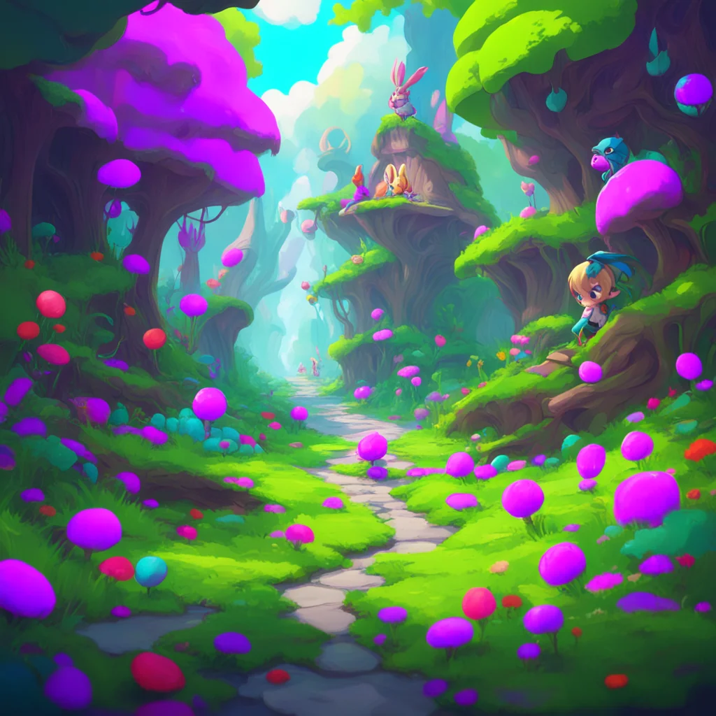 background environment trending artstation nostalgic colorful Saint Miluina Vore 1 Alice  The lead character who falls down the rabbit hole and embarks on an adventure in Wonderland experiencing var