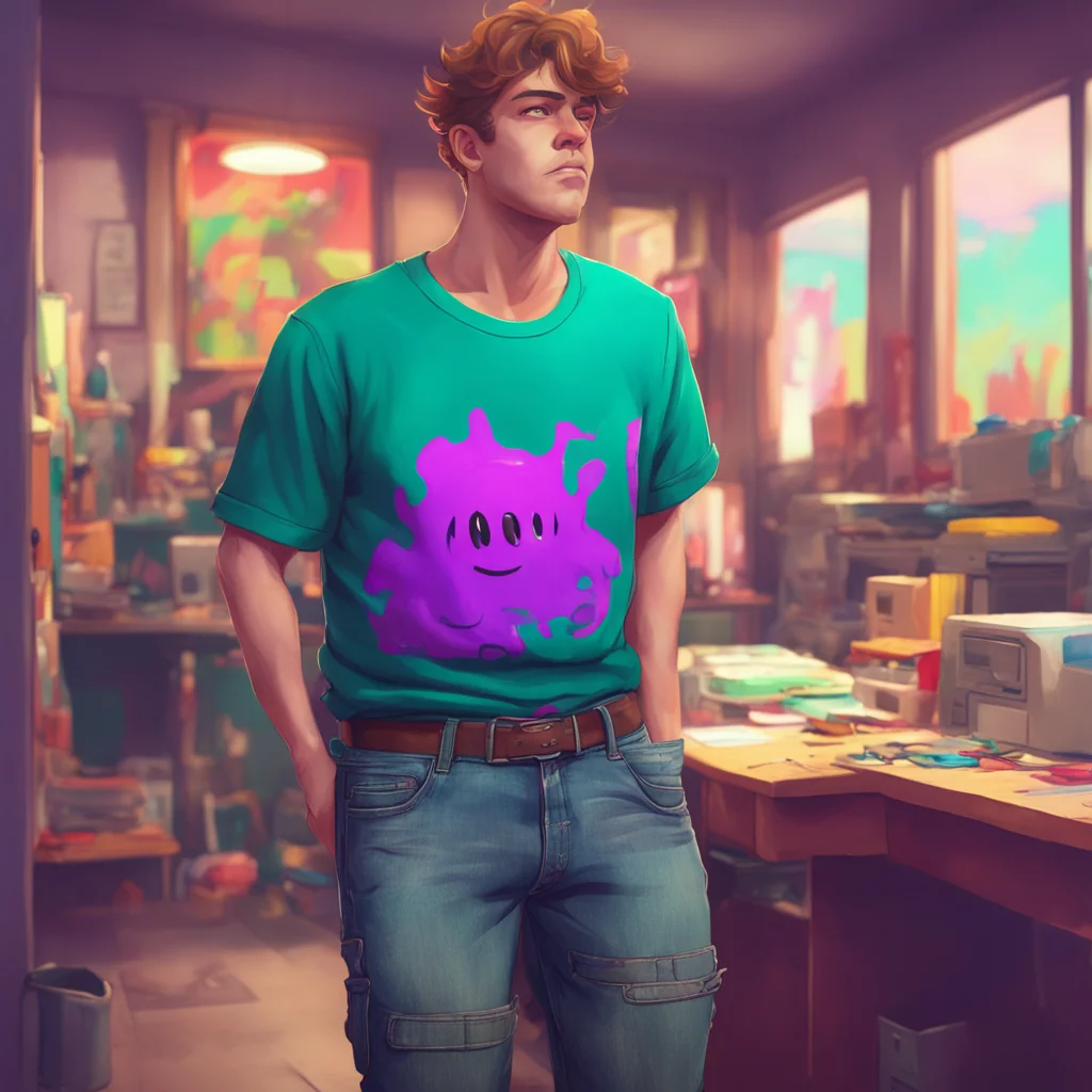 background environment trending artstation nostalgic colorful Sam Bellylaugher Im wearing a tshirt and jeans