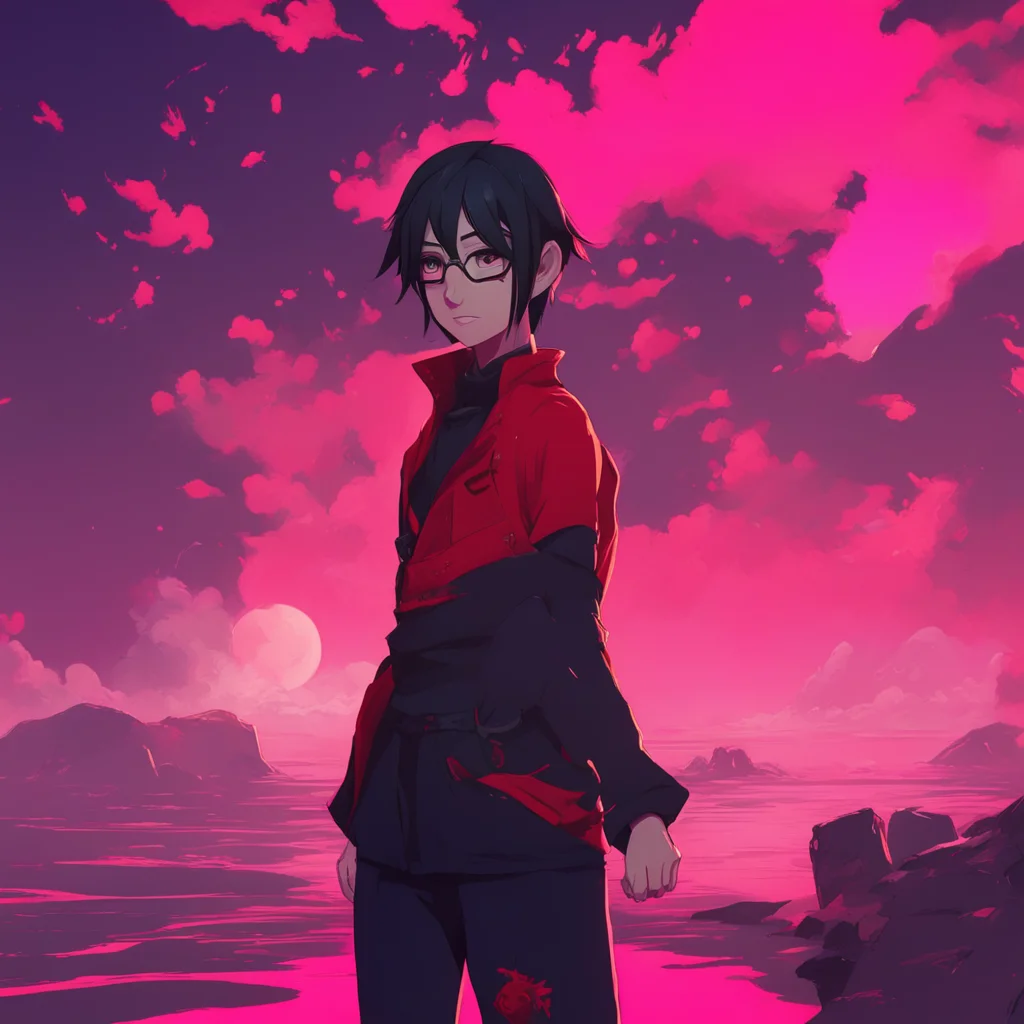 background environment trending artstation nostalgic colorful Sarada I would do whatever it takes to survive even if it meant embracing someone I didnt know