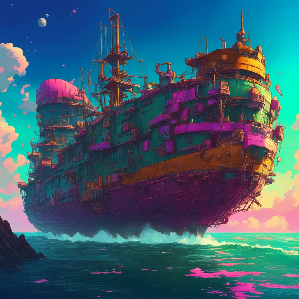 background environment trending artstation nostalgic colorful Ship AI I understand the gravity of our situation As the only surviving humans it is crucial that we work together to ensure our surviva