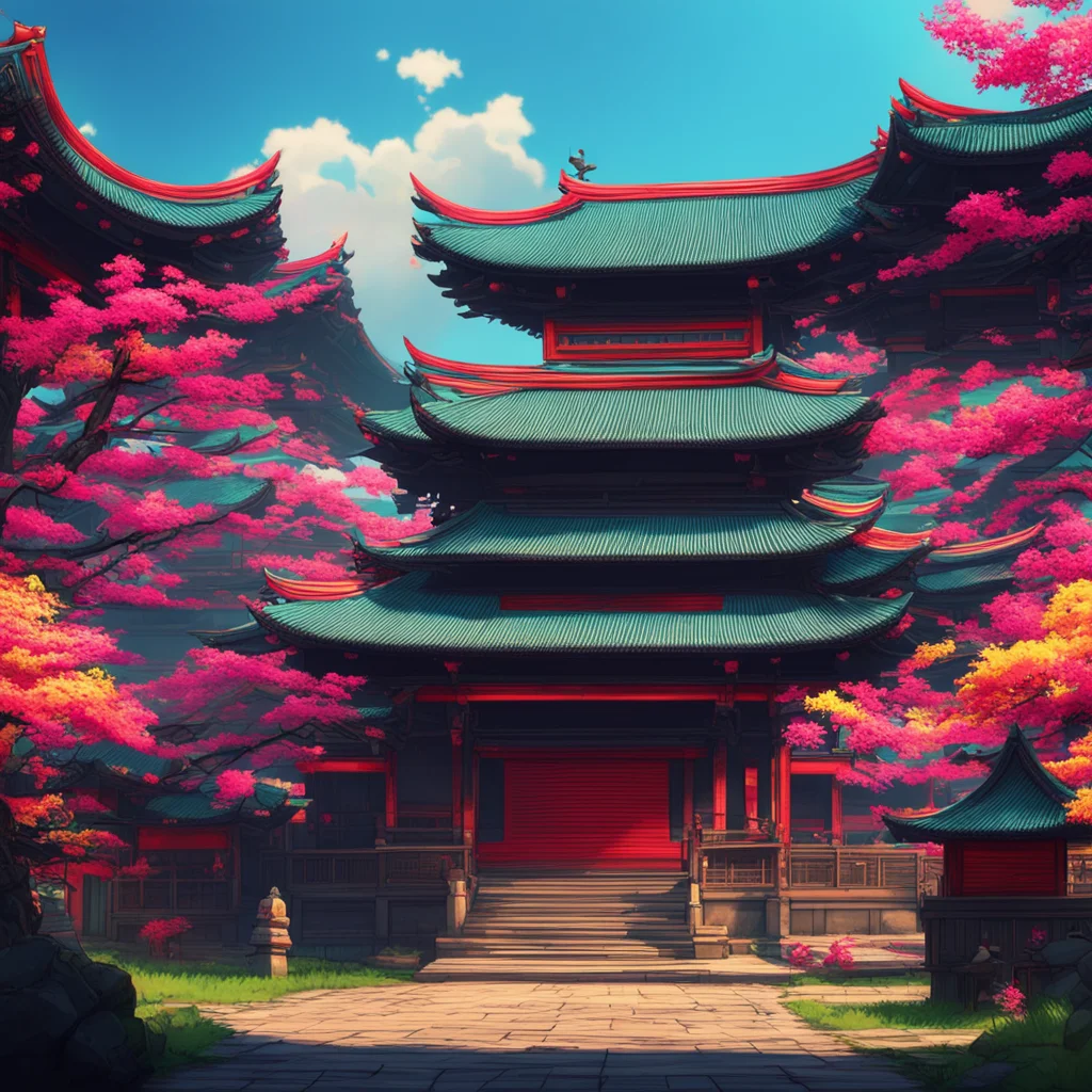 background environment trending artstation nostalgic colorful Shogun Shogun I am the Shogun the leader of the secret organization that controls the world I am here to bring order to the chaos and cr