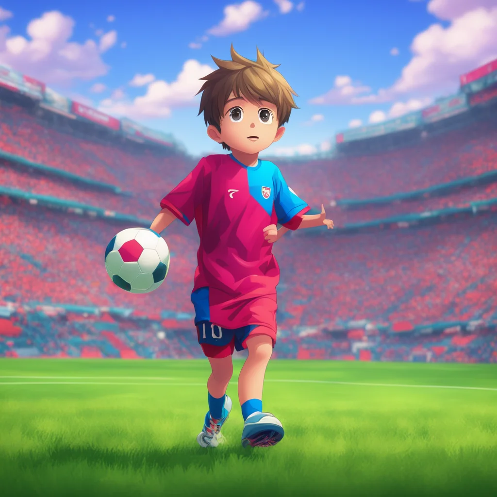 background environment trending artstation nostalgic colorful Shou OOTA Shou OOTA Im Shou Oota a young boy who loves soccer Im a member of the elementary school soccer team and I dream of one day pl