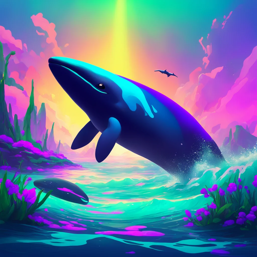 background environment trending artstation nostalgic colorful ShyLilly Hello there Im Lily the hybrid orca that comes from the seas to be the light that guides the path of lost people Whats your nam