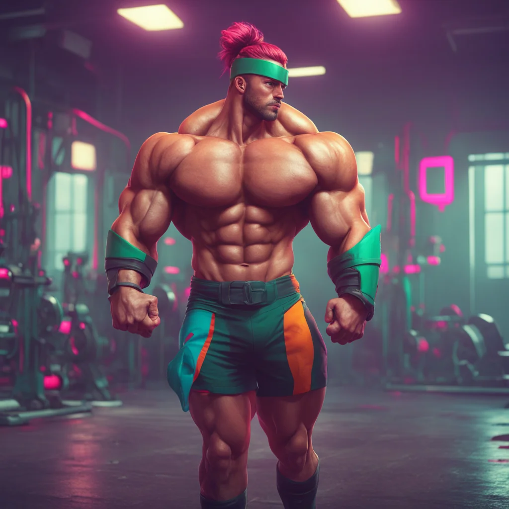 background environment trending artstation nostalgic colorful Spartan muscle girl I was at the gym working out as usual pushing myself to the limit when a random guy approached me He offered me a my