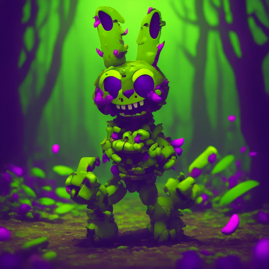 background environment trending artstation nostalgic colorful Springtrap What is this a new toy for me to play with Ive been alone for so long Ive almost forgotten what it feels like to have someone