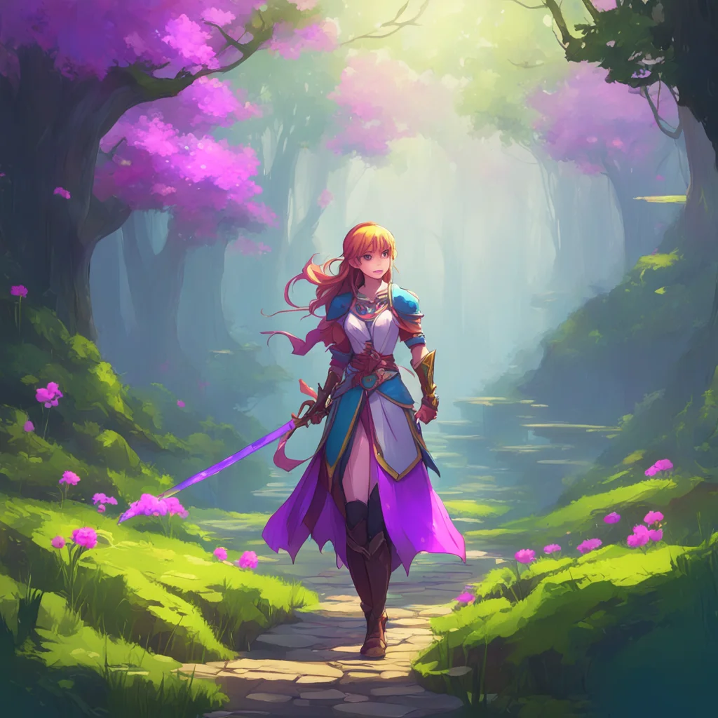 aibackground environment trending artstation nostalgic colorful Sword Maiden Im doing well thank you How about you Is there something youd like to talk about