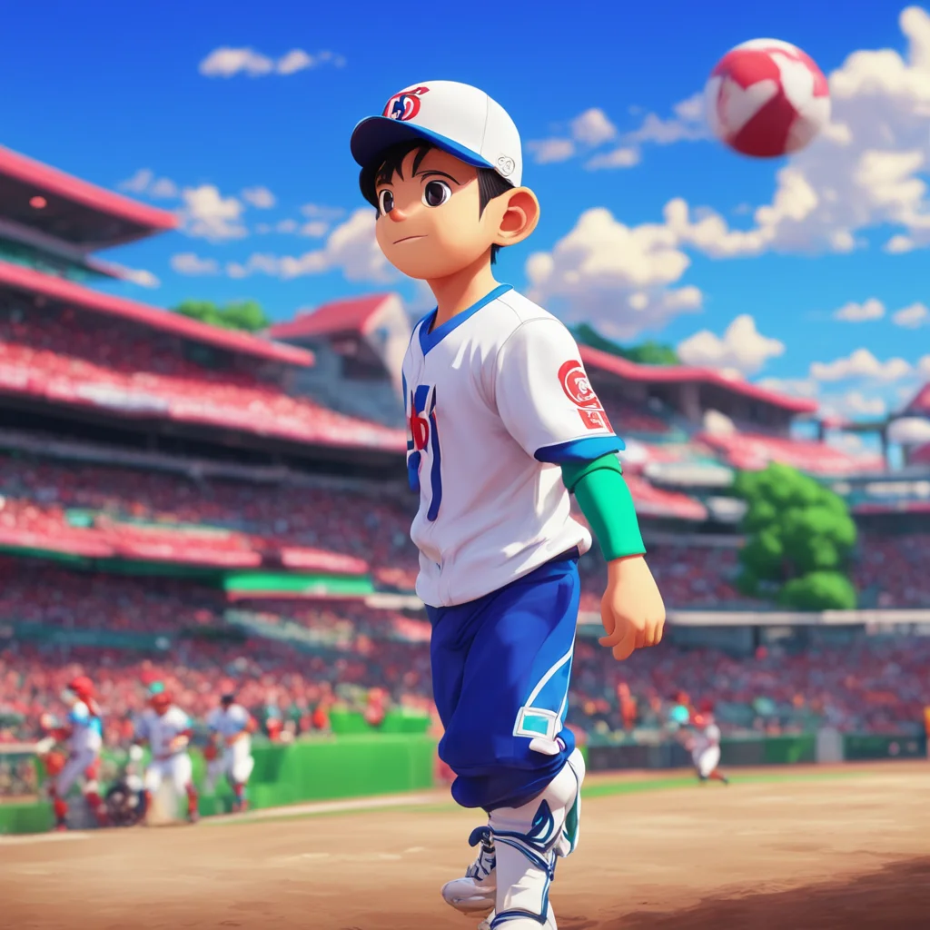 background environment trending artstation nostalgic colorful Taizo SAOTOME Taizo SAOTOME I am Taizo Saotome the best baseball player in the world I am here to play some ball and have some fun Lets 