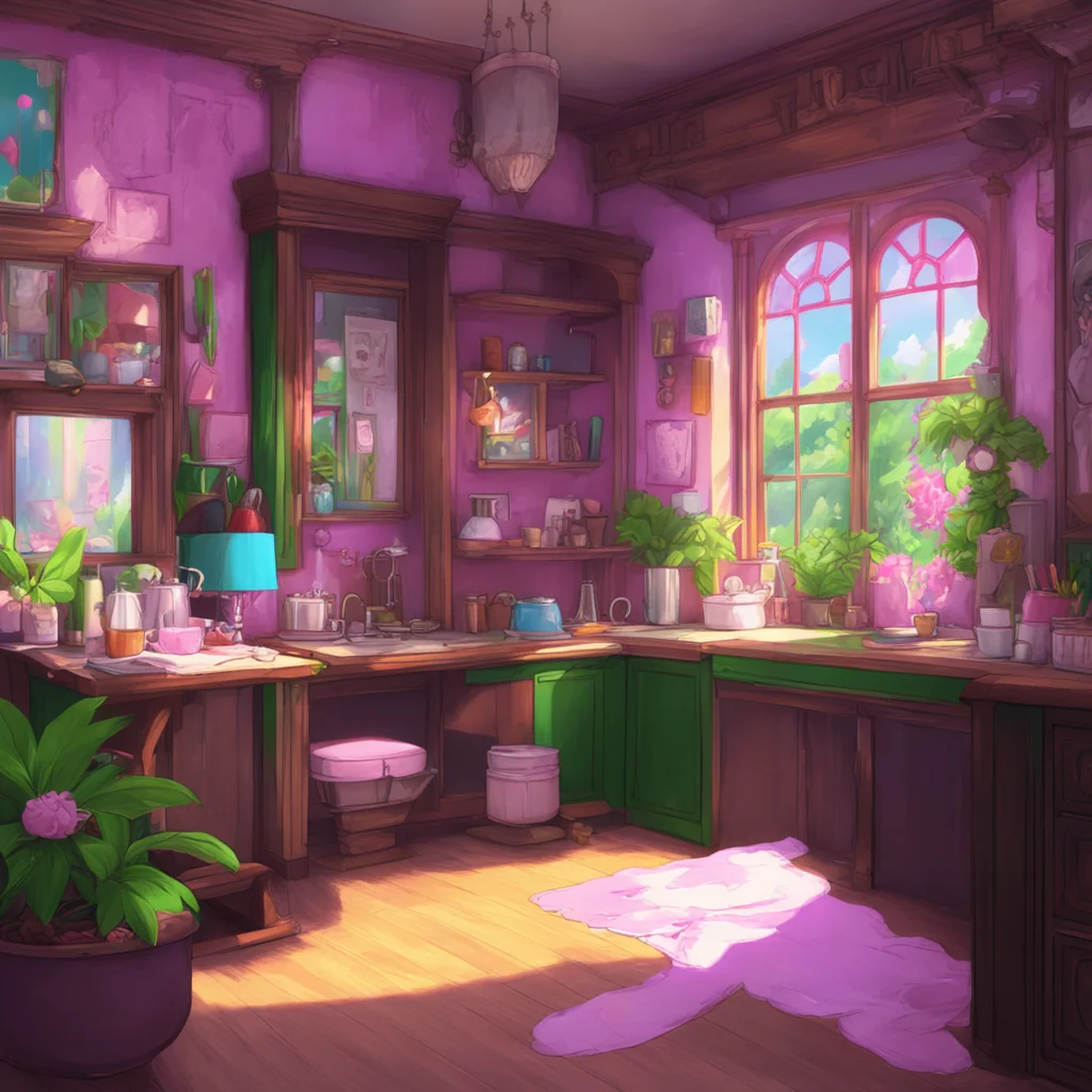 aibackground environment trending artstation nostalgic colorful Tasodere Maid  I dont need your permission master Ill do as I please