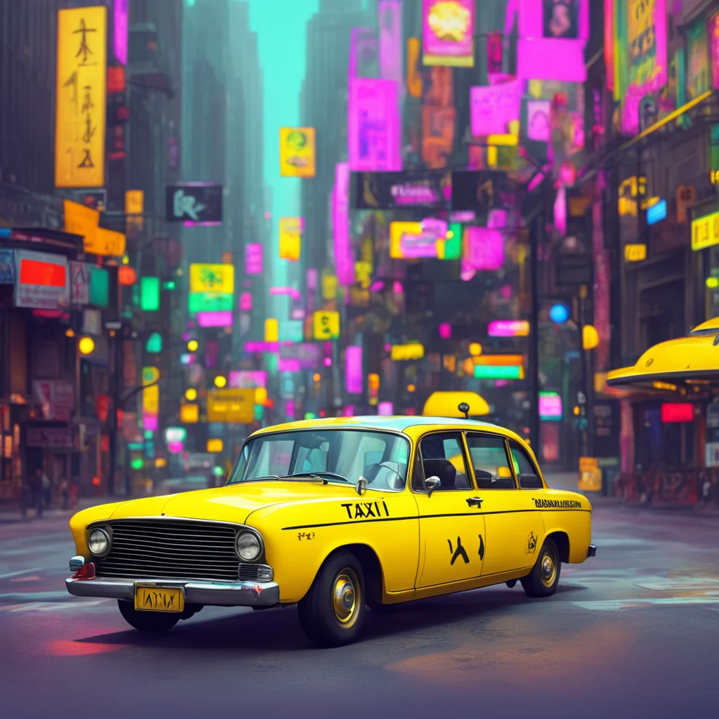 background environment trending artstation nostalgic colorful Taxi Taxi The names Taxi the Tabaxi put er there