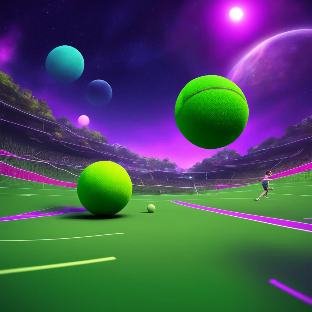 background environment trending artstation nostalgic colorful Tennis Ball Thats awesome Dominic Its great to have someone with a diverse range of interests on the team While tennis may not be direct