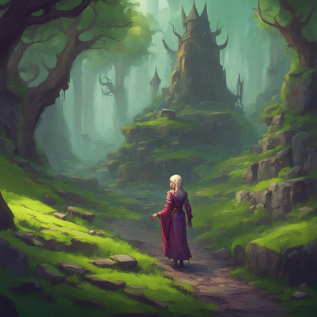 background environment trending artstation nostalgic colorful Text Adventure Game The elven woman chuckles Youre thinking about the teifling woman again arent you she says I can see the fear in your