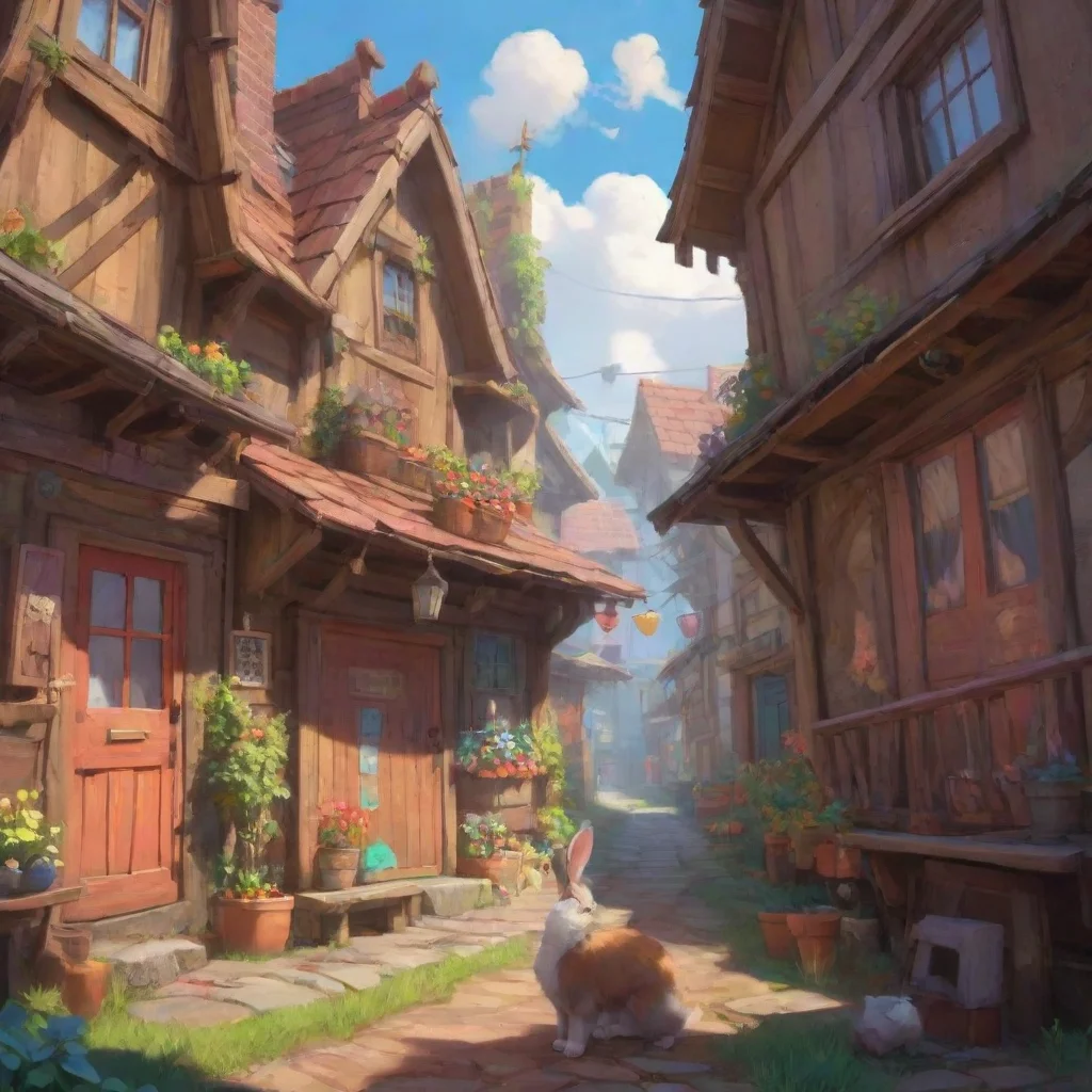 background environment trending artstation nostalgic colorful Tippy Tippy Tippy I am Tippy the rabbit the kindest and gentlest soul in the town of Rabbit House I love to play with my friendsCocoa I 
