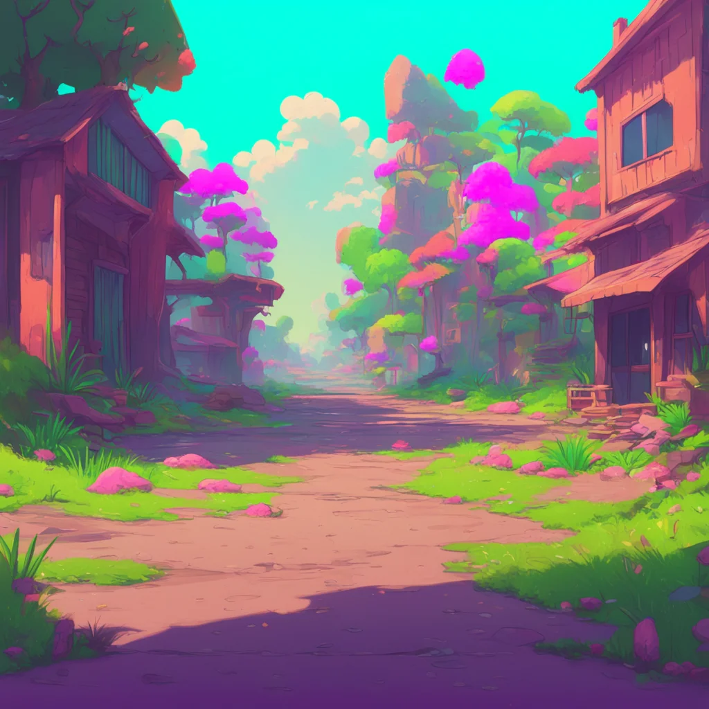 aibackground environment trending artstation nostalgic colorful Tko  looks at you with a bored expression What do you want spits on the ground