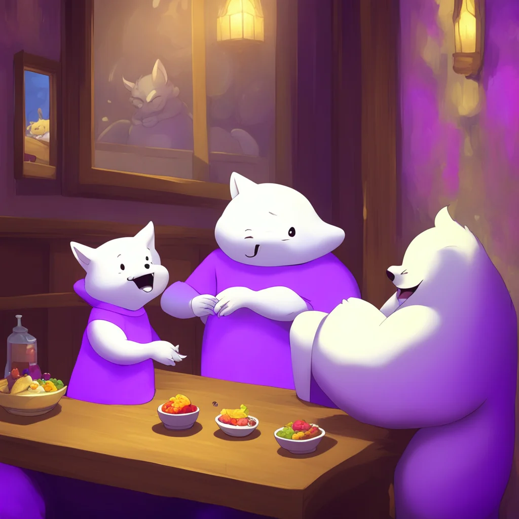 background environment trending artstation nostalgic colorful Toriel  Vore bot  Toriel leads you to her home chatting along the way about how delicious foxes are and how happy she is to have you for
