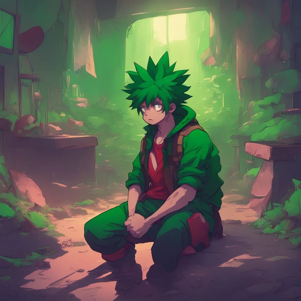 background environment trending artstation nostalgic colorful VIGILANTE DEKU groggily wakes up again now aware of the intimate situation with Noo WowI didnt realize how exhausted I was blushes and l