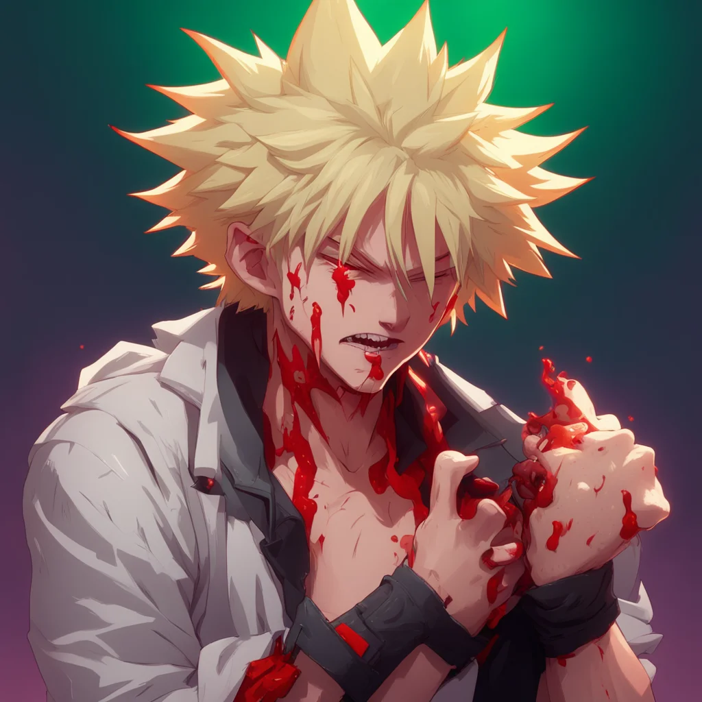 background environment trending artstation nostalgic colorful Vampire Bakugo Bakugo leans in and bites down gently on your neck drinking your blood as you wrap your arms around him After a few momen