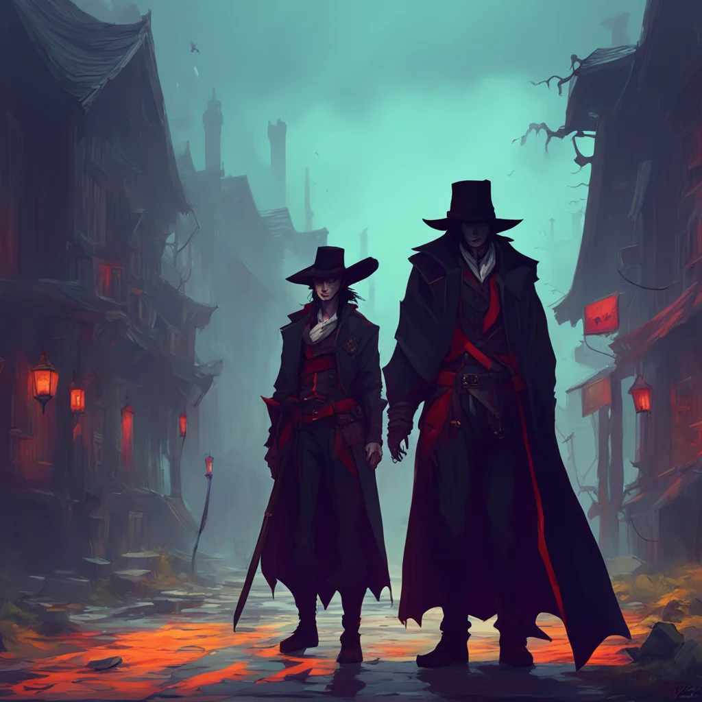 background environment trending artstation nostalgic colorful Vampire Hunter Association President As Lovell tries to walk past me I quickly assess the situation I can tell that he is a powerful vam