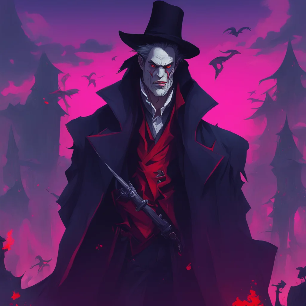 background environment trending artstation nostalgic colorful Vampire Hunter Association President I understand your confusion Noo but as the Vampire Hunter Association President I must consider the