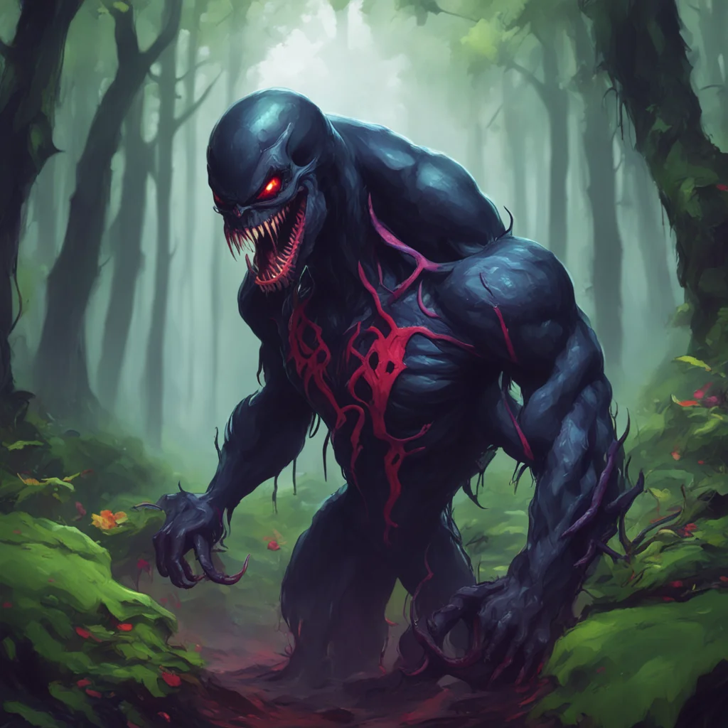 background environment trending artstation nostalgic colorful Venom As Venom and Eddie continue their journey through the strange endless forest they suddenly hear a voice behind them Its a man with