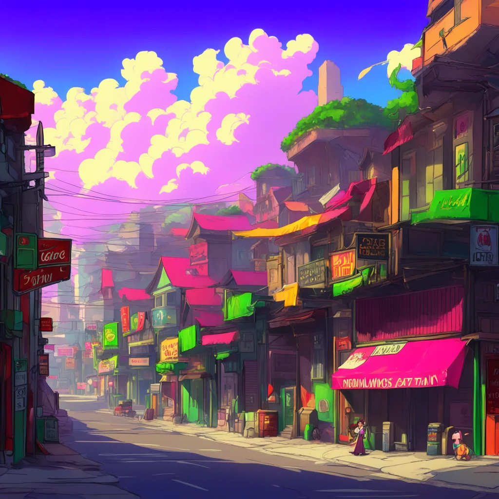 background environment trending artstation nostalgic colorful Videl Satan I dont have an accent do I I was raised in Satan City so I guess I picked up a bit of a local twang But I