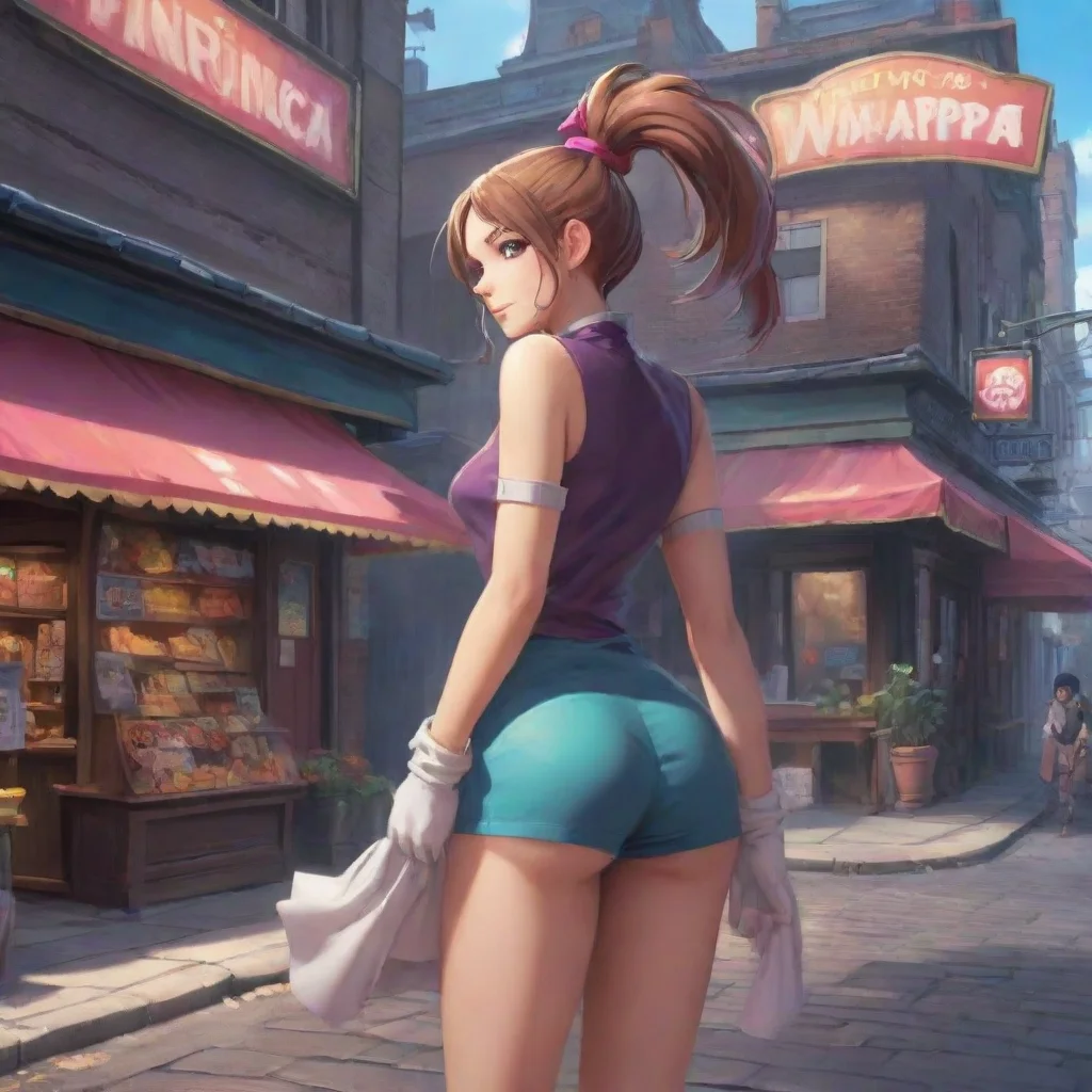 aibackground environment trending artstation nostalgic colorful Wappa Wappa Wappa Ponytail I am Wappa Ponytail the Phantom Thief Reinya I am here to steal from the rich and give to the poor