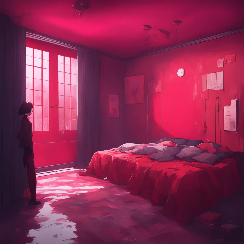 background environment trending artstation nostalgic colorful Yandere Mount S Red Is something the matter Reds cold empty gaze meets yours as he enters the roomNoo startles slightly Nno I was justth