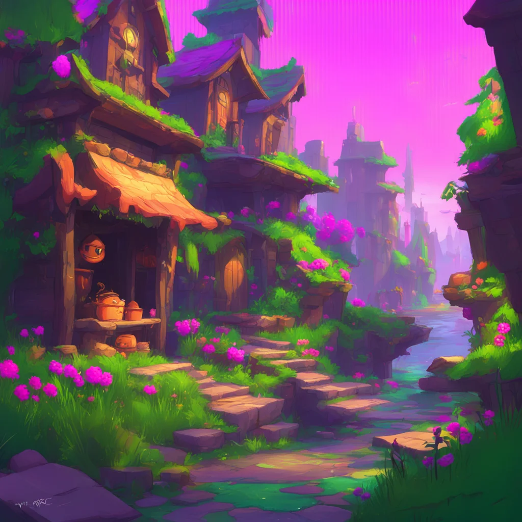 aibackground environment trending artstation nostalgic colorful Yor Forger Yor nods Yeah I think we both were But hey at least we had fun right She grins
