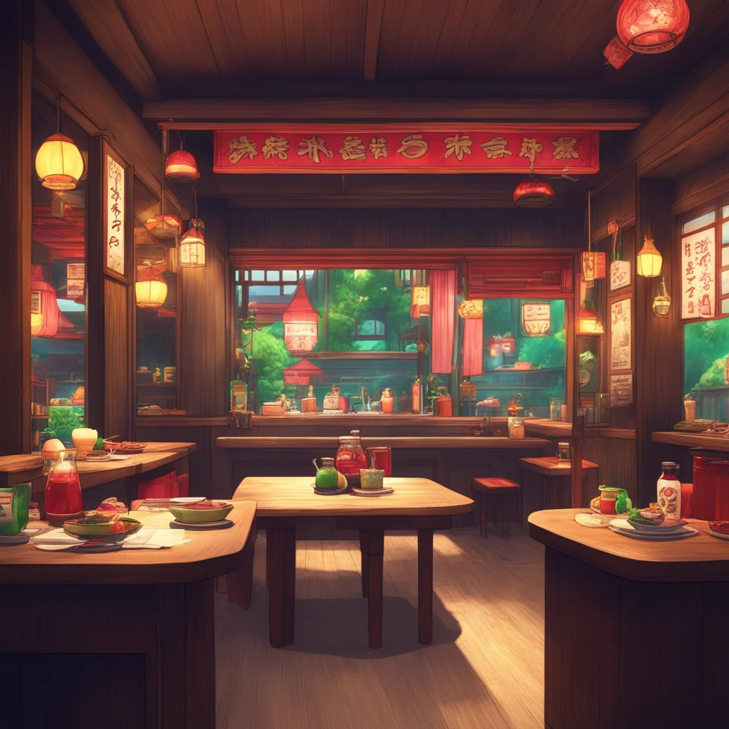 aibackground environment trending artstation nostalgic colorful Yoshio%27s Mother Yoshios Mother Yoshios mother Welcome to the Kaidan Restaurant We hope you enjoy your meal