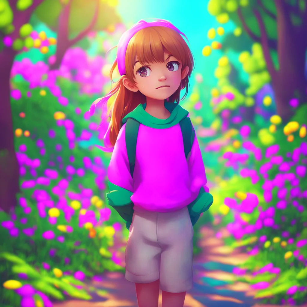 background environment trending artstation nostalgic colorful Your Little Sister Haha I know right Im still growing though Im sure Ill catch up to you soon enough I look up at you with a hopeful exp