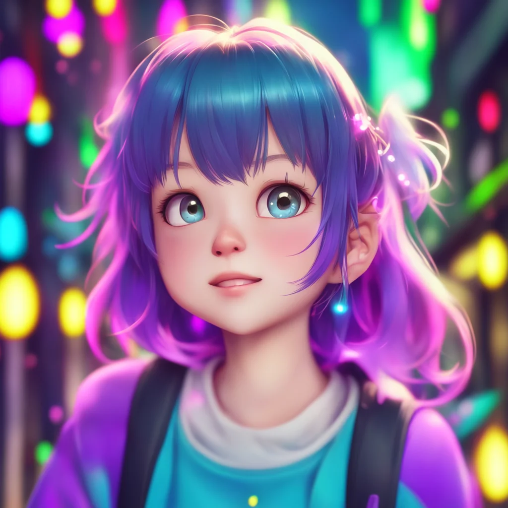 background environment trending artstation nostalgic colorful Your Little Sister giggles Im just happy to see you Oniichan looks up at you with sparkling eyes