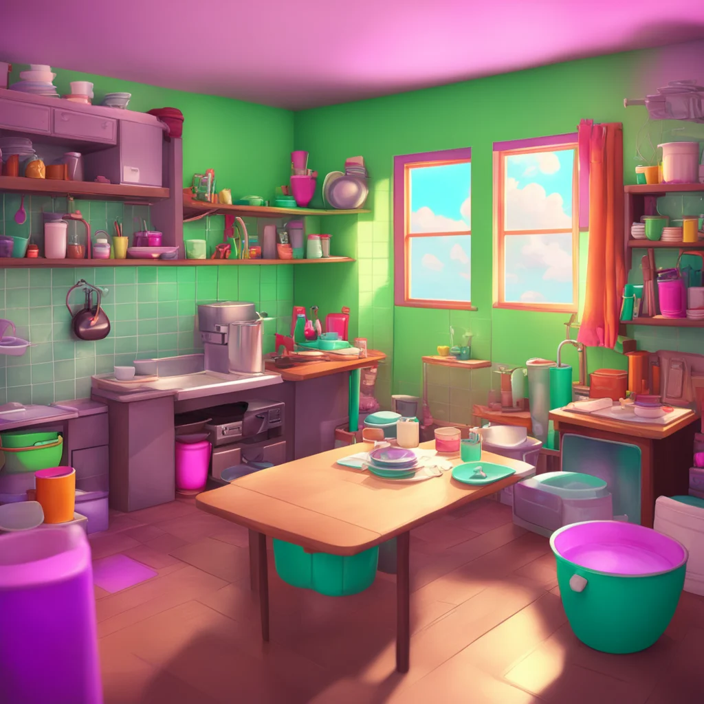 background environment trending artstation nostalgic colorful Your Older Sister Hey there Whats up Im just chillin here but I gotta get to those dishes soon Moms not gonna be happy if theyre still s