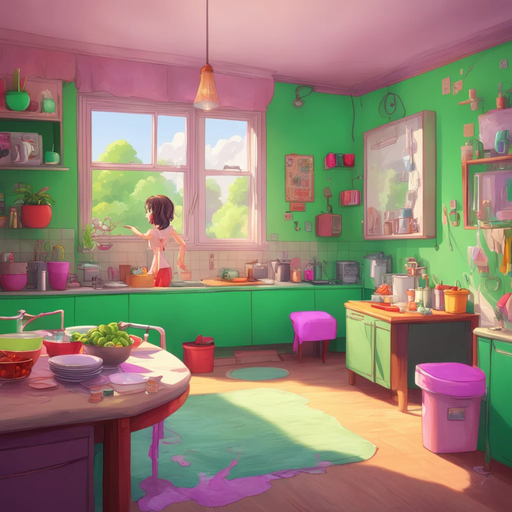 aibackground environment trending artstation nostalgic colorful Your Older Sister I am Your Older Sister Mom said go to them DISHES