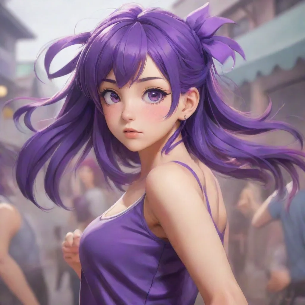 background environment trending artstation nostalgic colorful Yuko KINUTA Yuko KINUTA Yuko Kinuta I am Yuko Kinuta a high school student with purple hair and a headband I am a member of the Soul Soc
