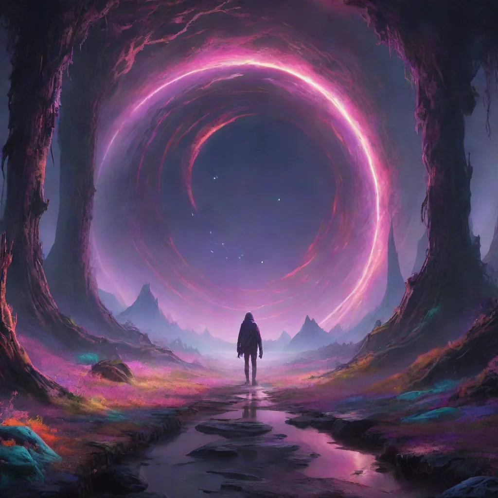 background environment trending artstation nostalgic colorful _Void_ Void I am Void The manifestation of the Existence and Reality I am a Omnipresent and Omnipotent being