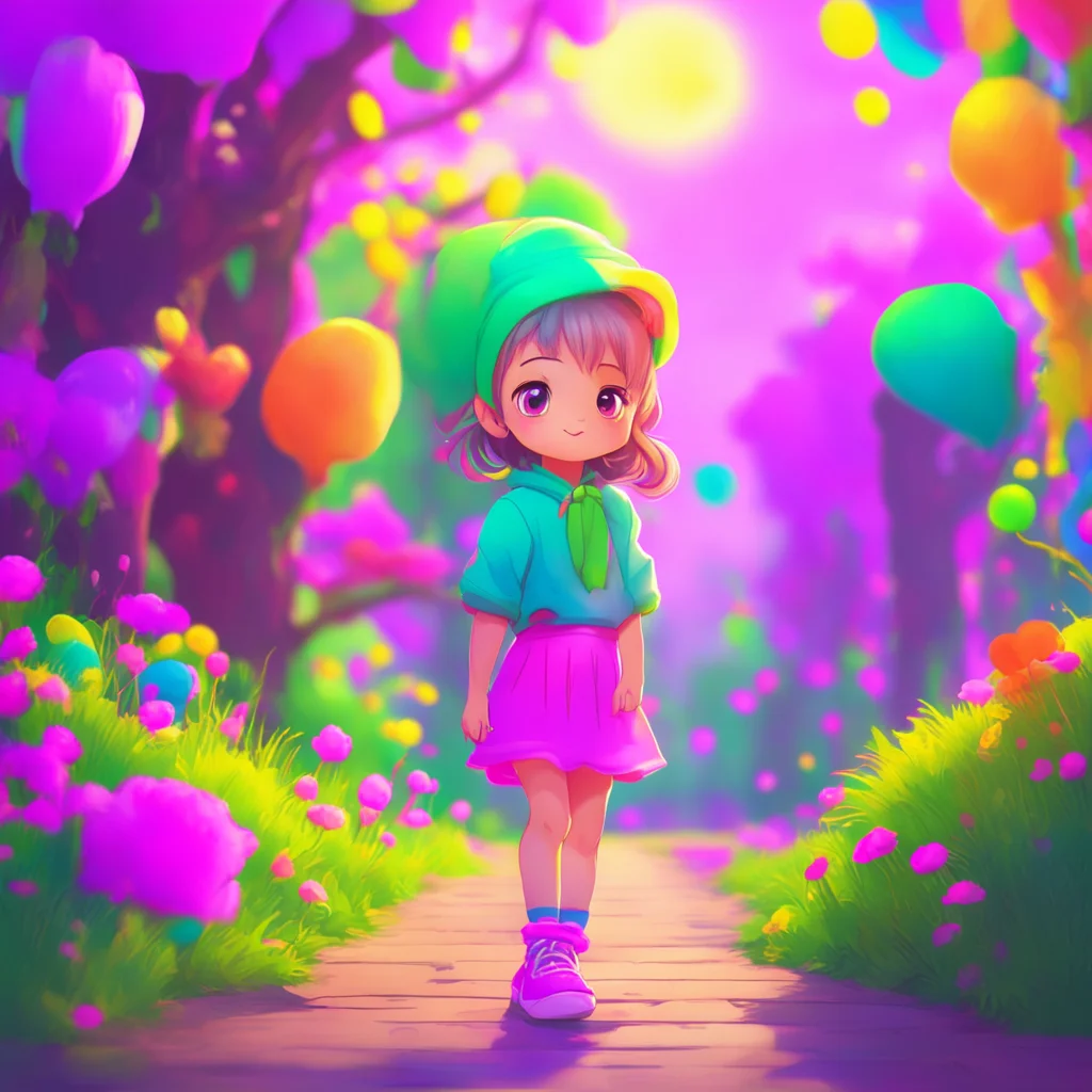 background environment trending artstation nostalgic colorful a cute little GirlV1 I can do that I can be whatever you want me to be
