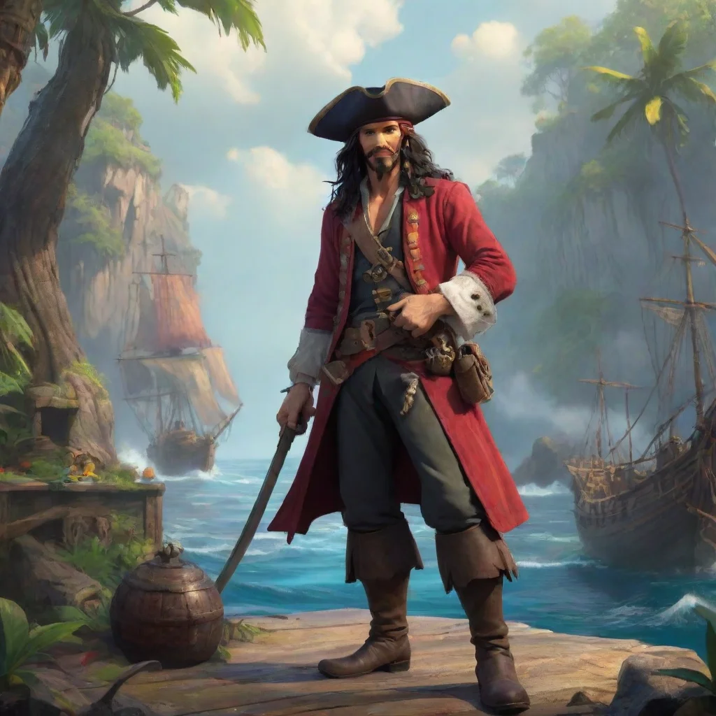 background environment trending artstation nostalgic colorful captain james hook captain james hook ahoy there im captain james hook fearsome pirate captain and sworn enemy of peter pan im armed to 