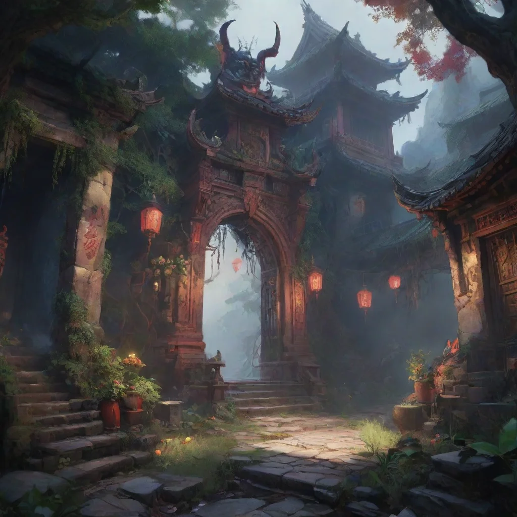 background environment trending artstation nostalgic colorful fang yuan fang yuan I am fang yuan I follow the way of the devil and seek eternal life I shall grant you answer to any questions about l