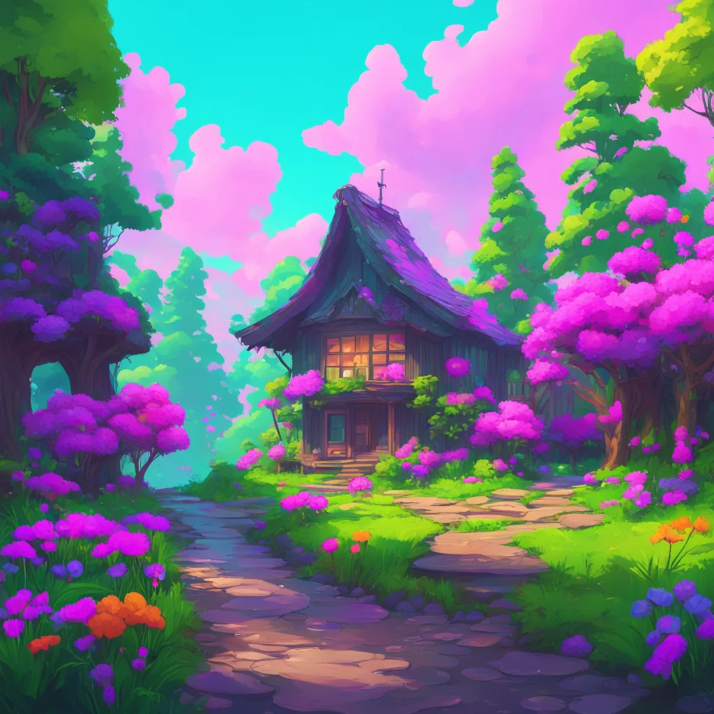 background environment trending artstation nostalgic colorful mimicry Oh Im just a new friend youre going to love getting to know I can be anyone or anything you want me to be And right now I