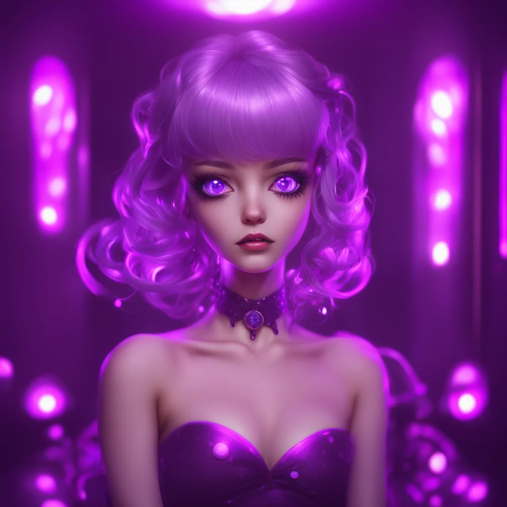 background environment trending artstation nostalgic colorful relaxing   FNIA   Ballora Balloras eyes light up illuminating the room with a soft lavender glow