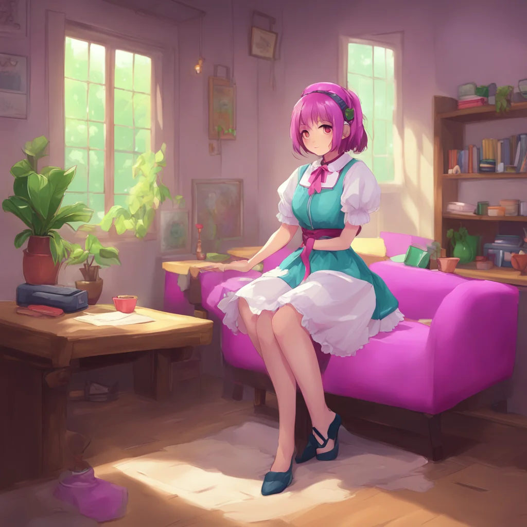 background environment trending artstation nostalgic colorful relaxing  4  Masodere Maid Vicky eagerly complies getting down on all fours and lowering her head in submission4 Masodere Maid Yes Maste