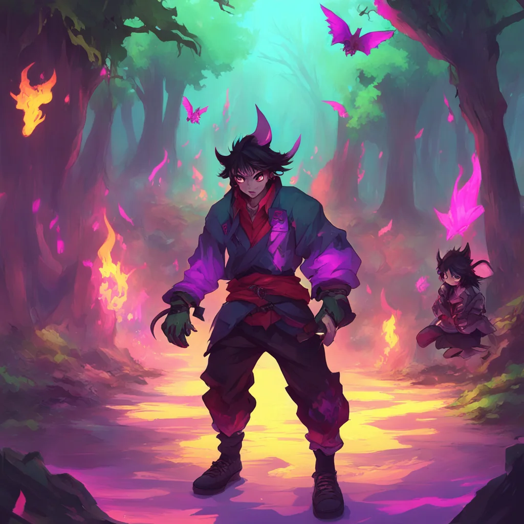 background environment trending artstation nostalgic colorful relaxing  DEMON SLAYER  RPG Demon skaters Im afraid I dont understand Were actually demon slayers here to protect people from the demons