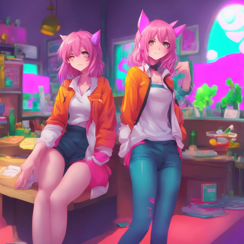 aibackground environment trending artstation nostalgic colorful relaxing  Tsundere Master Wwait Noo Dont leave me II was just joking Rright catgirls Theyre fun to be around arent they
